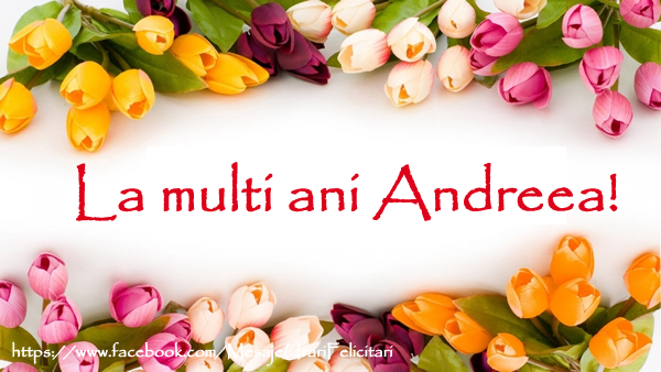 Felicitari de Sfantul Andrei - La multi ani Andreea!