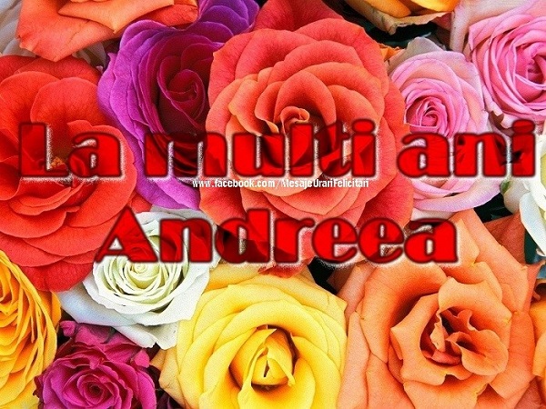 Felicitari de Sfantul Andrei - La multi ani Andreea