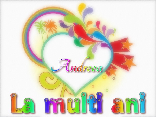 Felicitari de Sfantul Andrei - Andreea La multi ani!