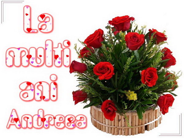 Felicitari de Sfantul Andrei - La multi ani Andreea
