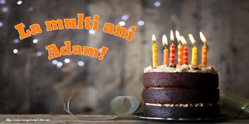 Felicitari de zi de nastere - La multi ani Adam!