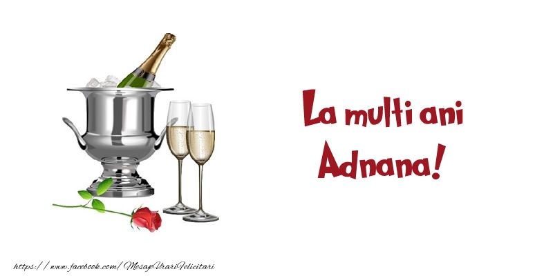 Felicitari de zi de nastere - Sampanie | La multi ani Adnana!
