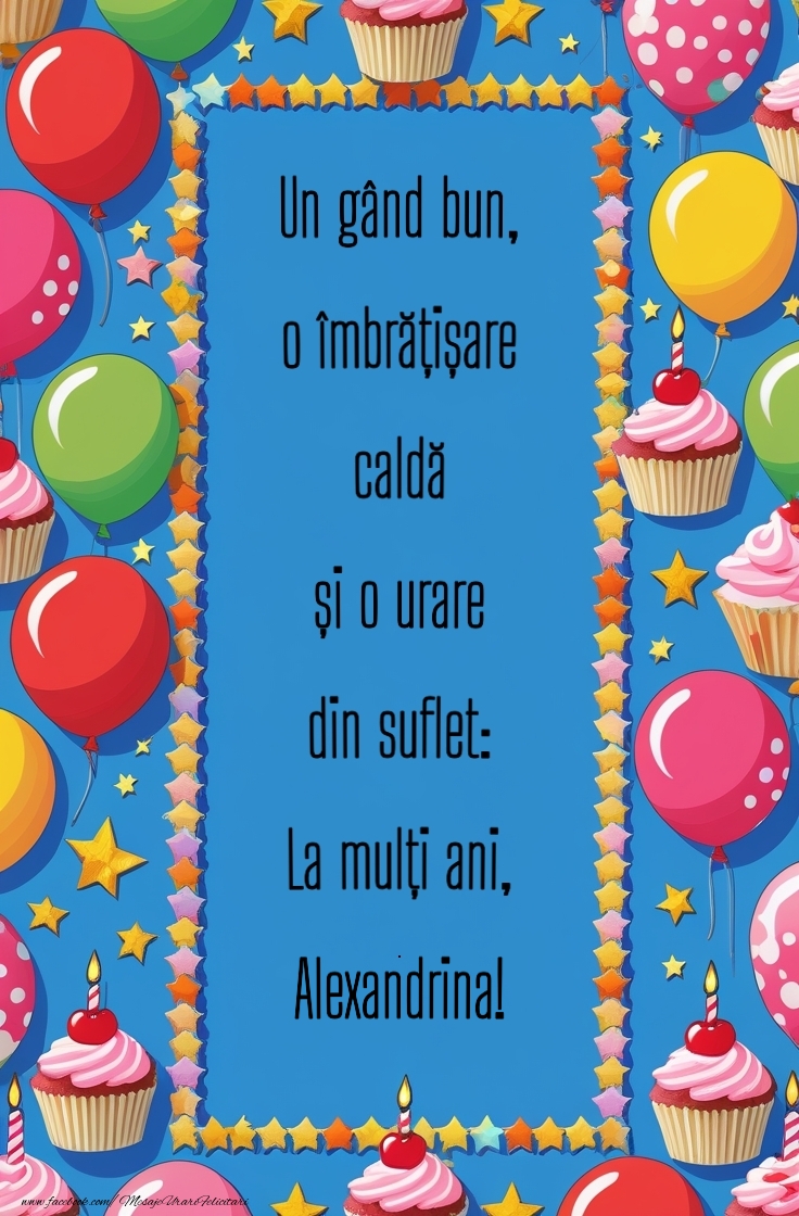 Felicitari de zi de nastere - Felicitare personalizata cu nume