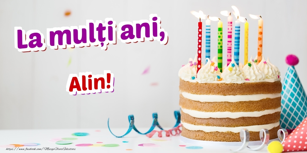 Felicitari de zi de nastere - La mulți ani, Alin