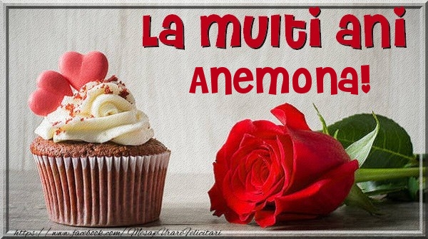 Felicitari de zi de nastere - Trandafiri | La multi ani Anemona