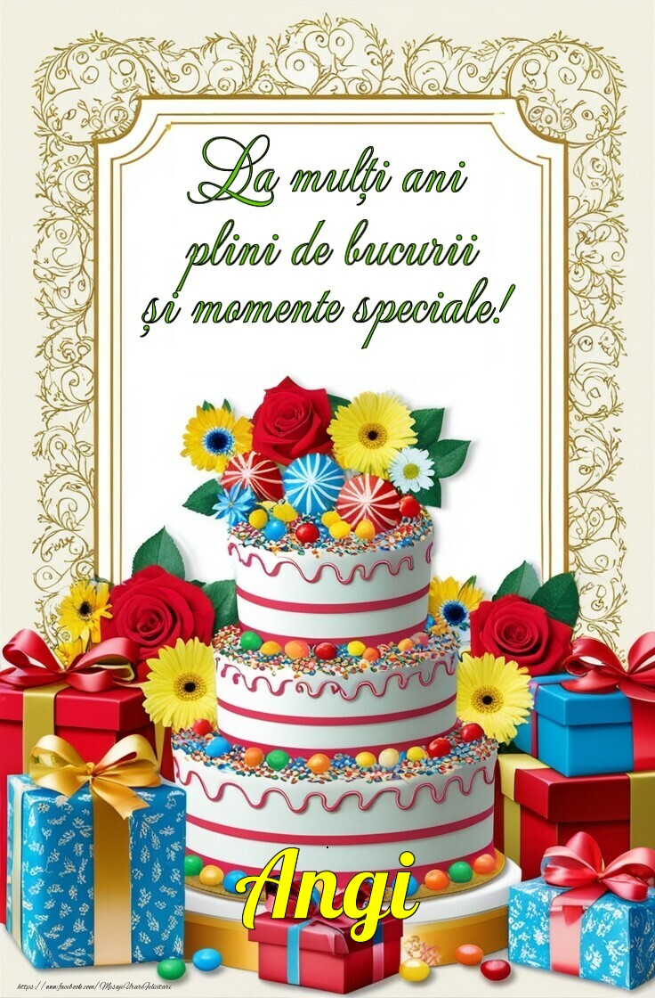 Felicitari de zi de nastere - Cadou & Flori & Tort | La mulți ani plini de bucurii
