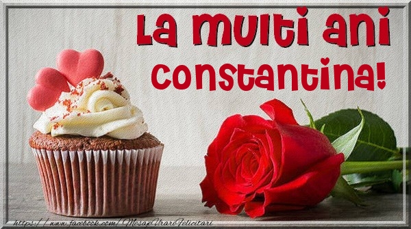 Felicitari de zi de nastere - Trandafiri | La multi ani Constantina