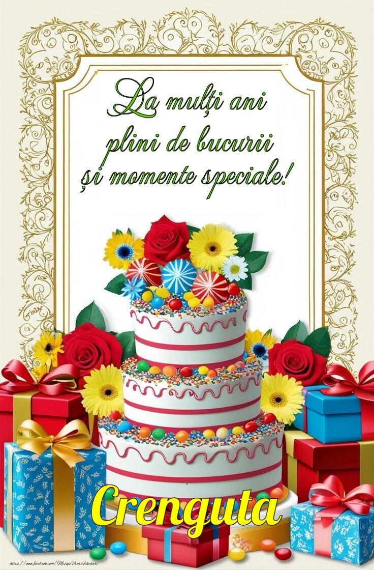 Felicitari de zi de nastere - Cadou & Flori & Tort | La mulți ani plini de bucurii