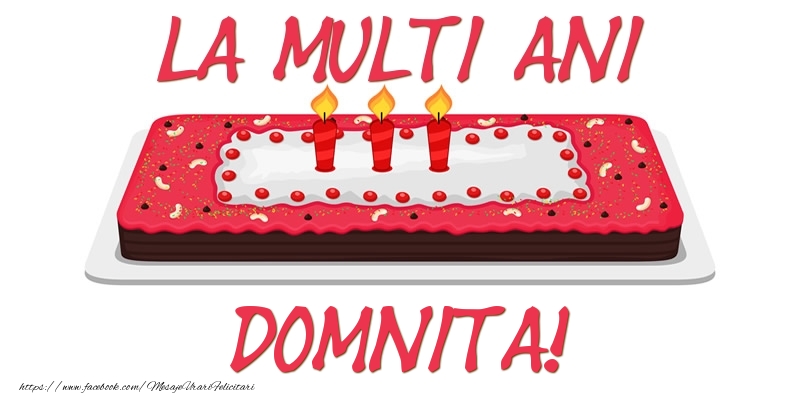 Felicitari de zi de nastere -  Tort La multi ani Domnita!