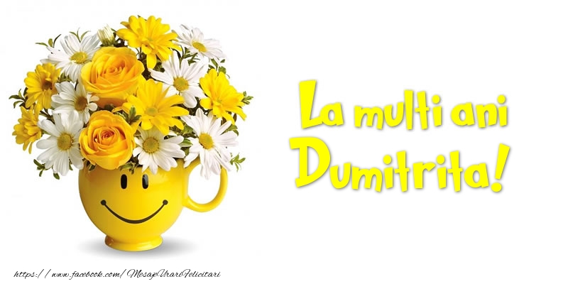 Felicitari de zi de nastere - Buchete De Flori & Flori | La multi ani Dumitrita!