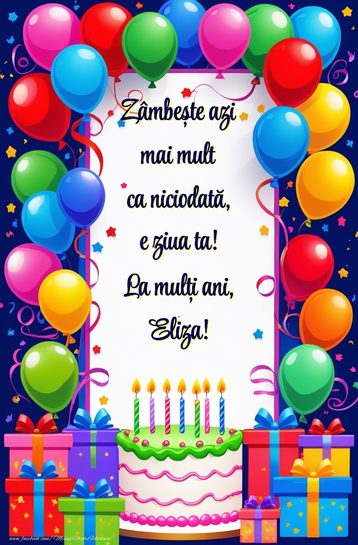 Felicitari de zi de nastere - Felicitare de ziua ta