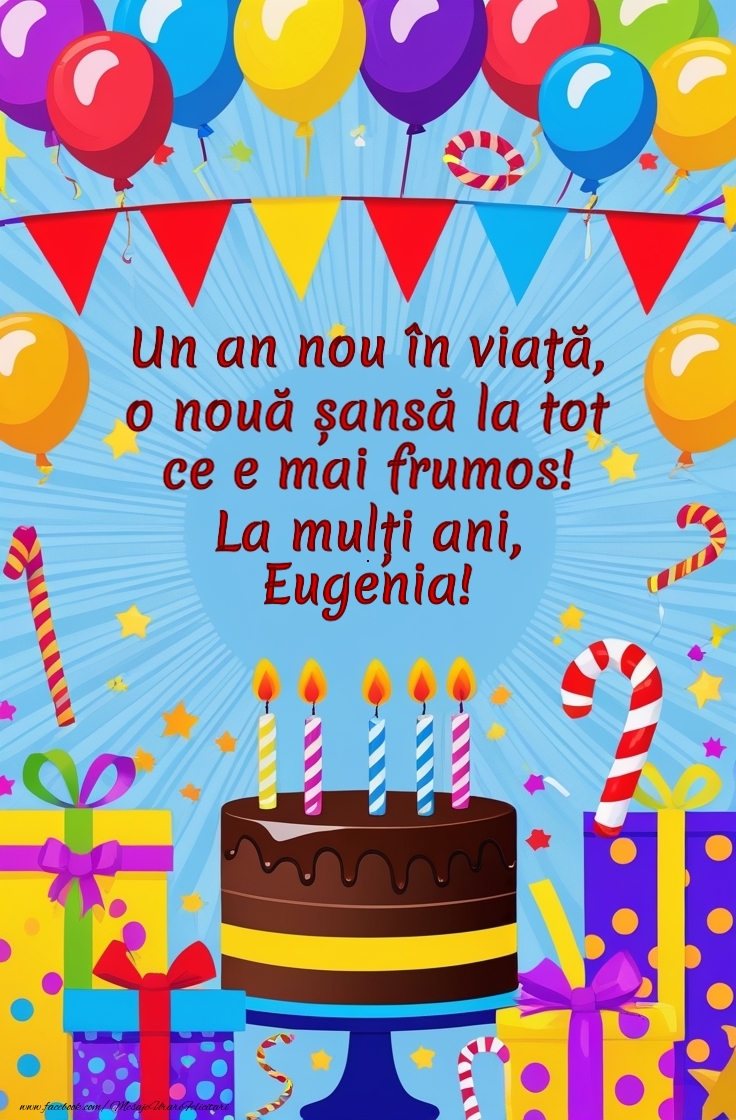 Felicitari de zi de nastere - Felicitare de la multi ani