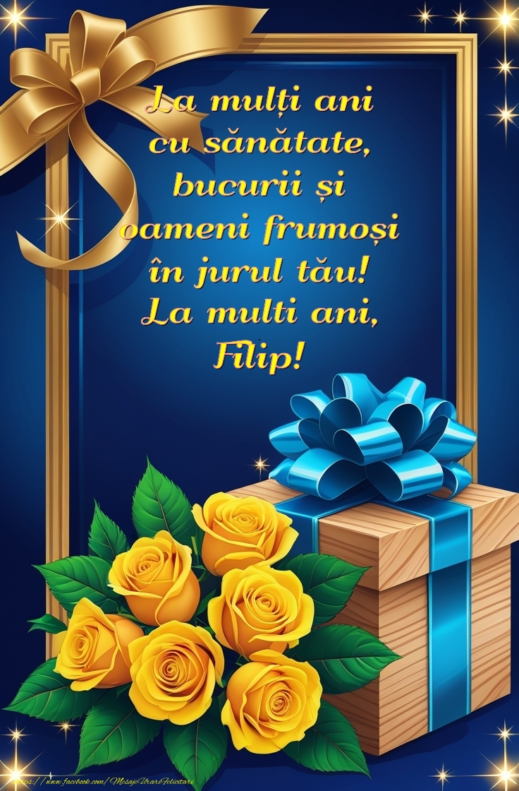 Felicitari de zi de nastere - La mulți ani cu sănătate