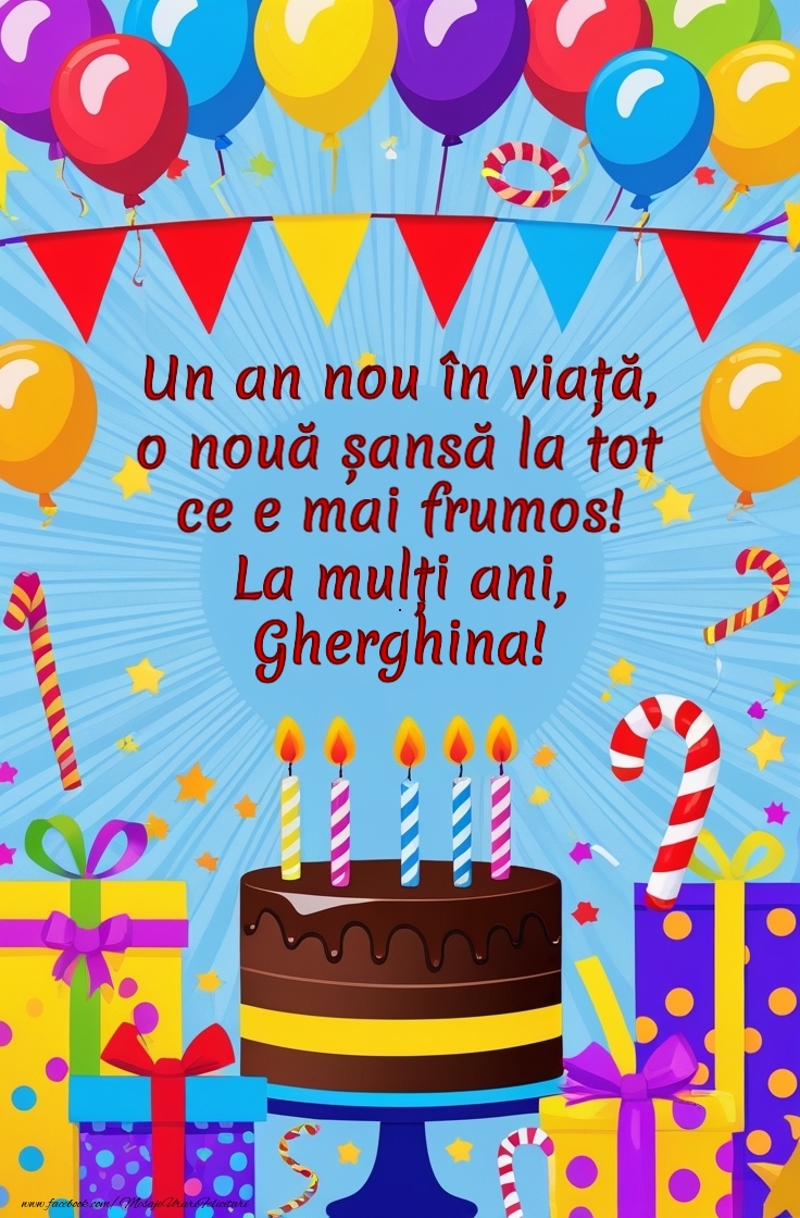 Felicitari de zi de nastere - Felicitare de la multi ani