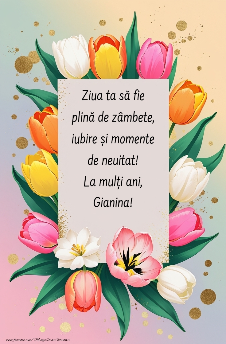 Felicitari de zi de nastere - Flori | La multi ani de ziua ta