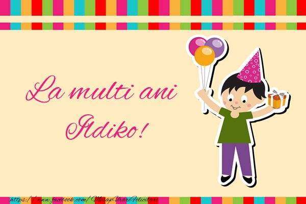 Felicitari de zi de nastere - Copii | La multi ani Ildiko!
