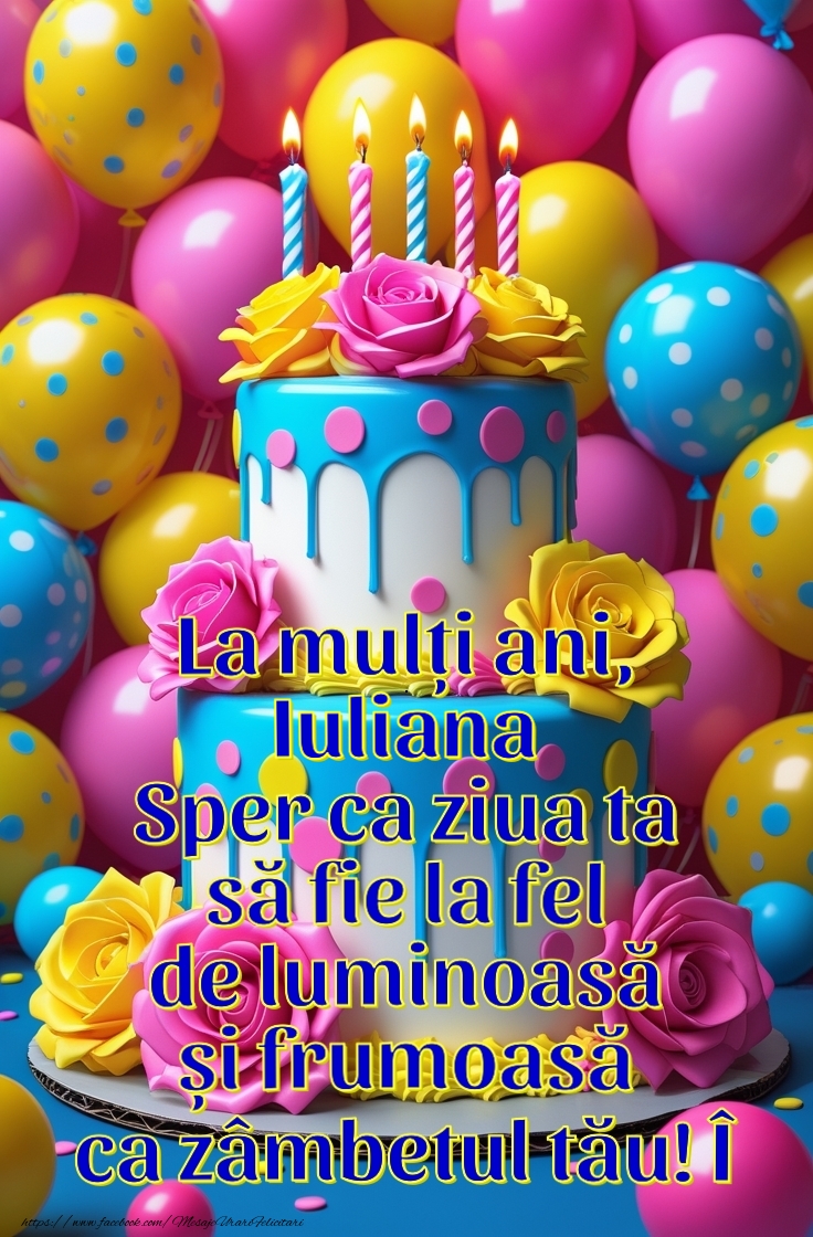 Zi de nastere Urare de zi de nastere cu tort