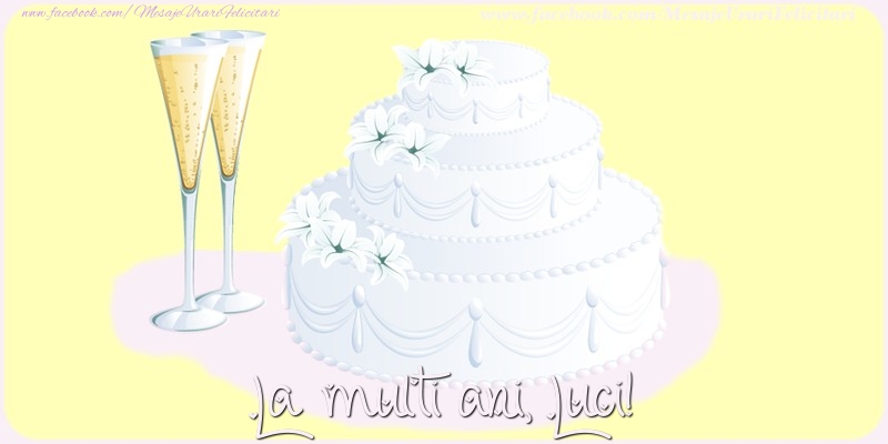 Felicitari de zi de nastere - Tort | La multi ani, Luci!