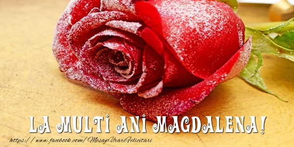 Felicitari de zi de nastere - Flori & Trandafiri | La multi ani Magdalena!