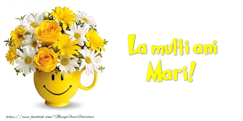 Felicitari de zi de nastere - Buchete De Flori & Flori | La multi ani Mari!