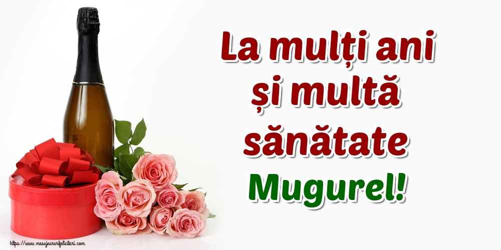 Felicitari de zi de nastere - Flori & Sampanie | La mulți ani și multă sănătate Mugurel!