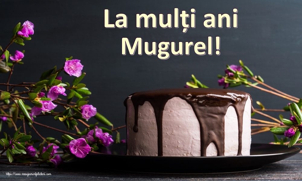 Felicitari de zi de nastere - La mulți ani Mugurel!