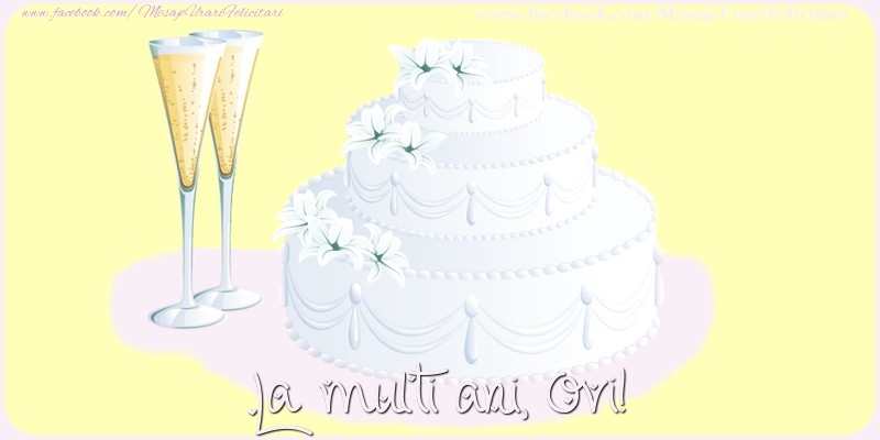 Felicitari de zi de nastere - Tort | La multi ani, Ovi!