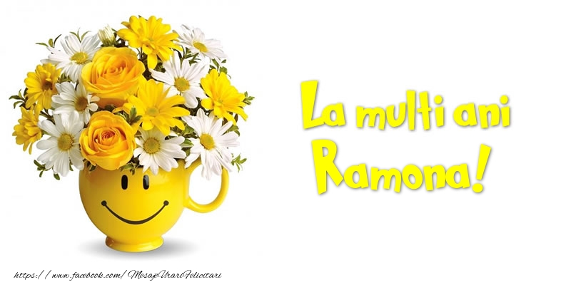 Felicitari de zi de nastere - Buchete De Flori & Flori | La multi ani Ramona!