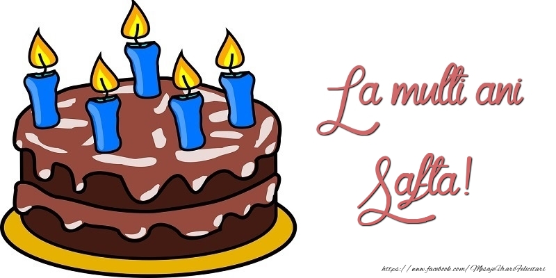 Felicitari de zi de nastere - Tort | La multi ani, Safta!