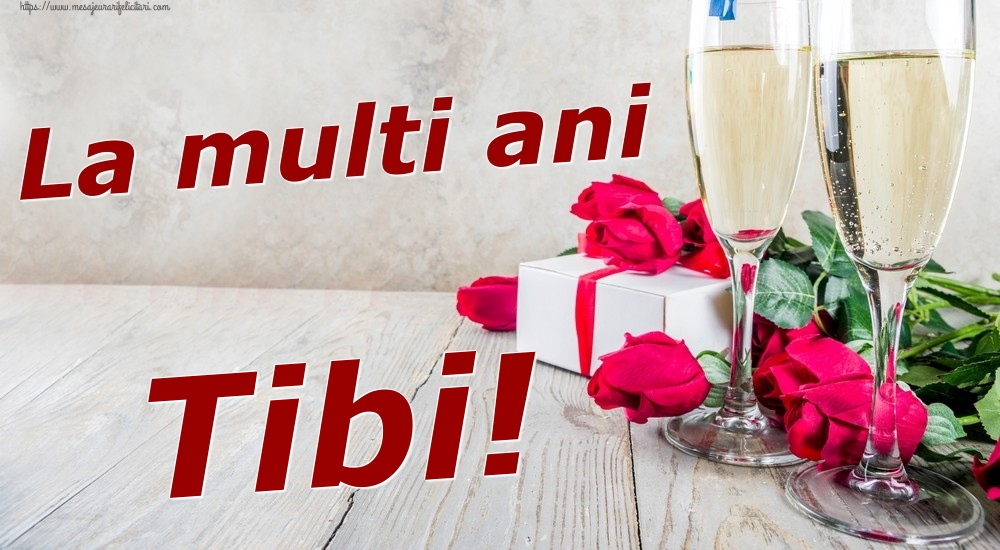 Felicitari de zi de nastere - Sampanie & Trandafiri | La multi ani Tibi!