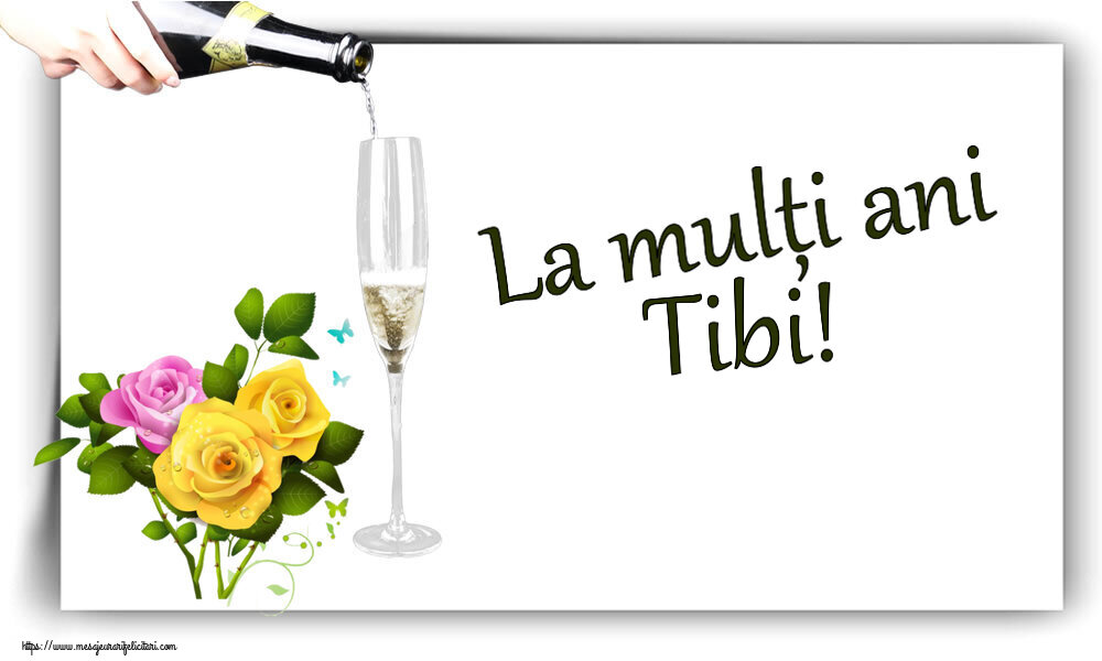 Felicitari de zi de nastere - La mulți ani Tibi!