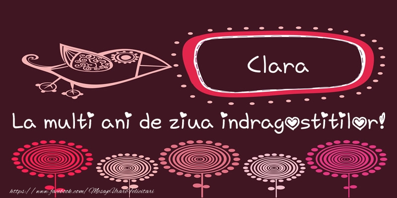 Felicitari Ziua indragostitilor - Flori | Clara La multi ani de ziua indragostitilor!