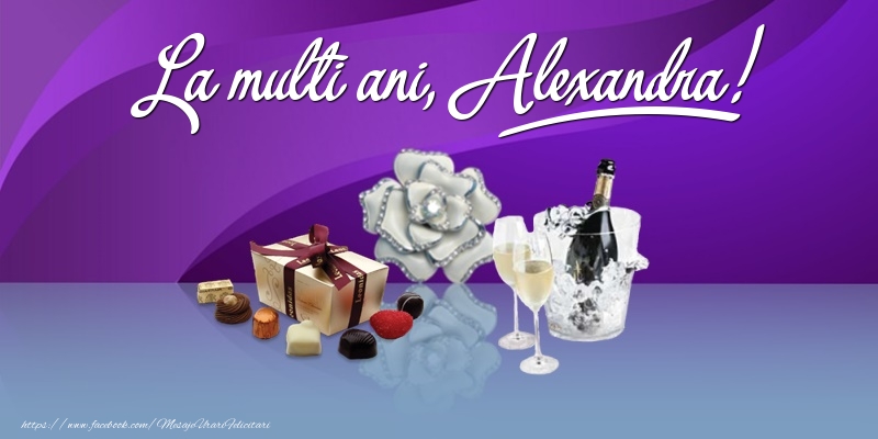 Felicitari de Ziua Numelui - La multi ani, Alexandra!