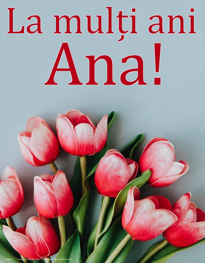 Felicitari de Ziua Numelui - La mulți ani, Ana!