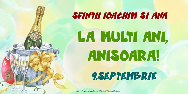 Felicitari de Ziua Numelui - Sfintii Ioachim si Ana La multi ani, Anisoara! 9.Septembrie