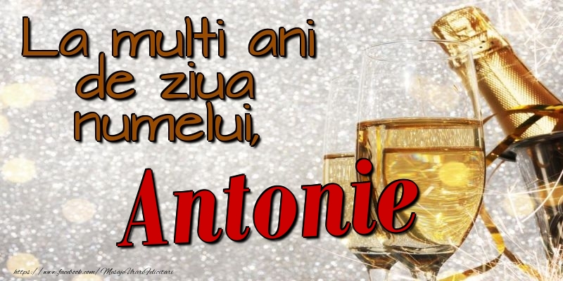 Felicitari de Ziua Numelui - La multi ani de ziua numelui, Antonie