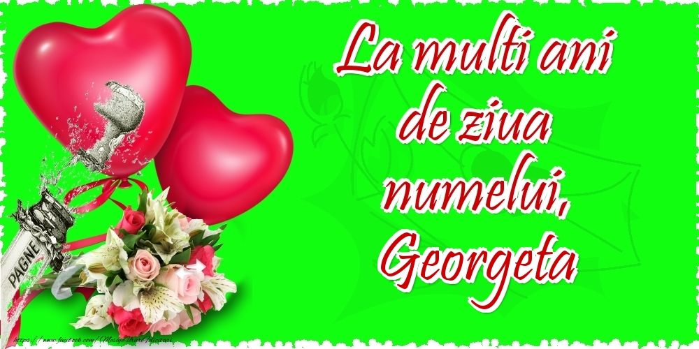 Felicitari de Ziua Numelui - La multi ani de ziua numelui, Georgeta