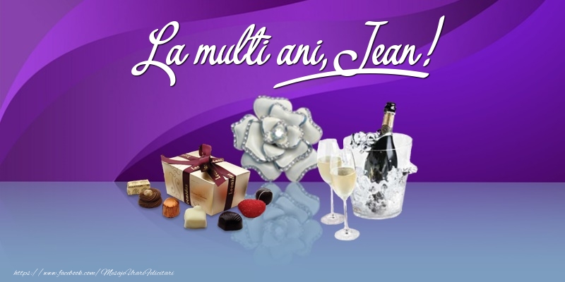 Felicitari de Ziua Numelui - Cadou & Sampanie | La multi ani, Jean!