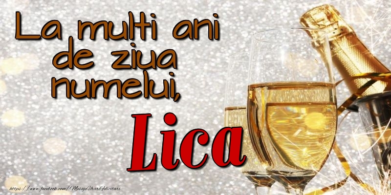 Felicitari de Ziua Numelui - La multi ani de ziua numelui, Lica