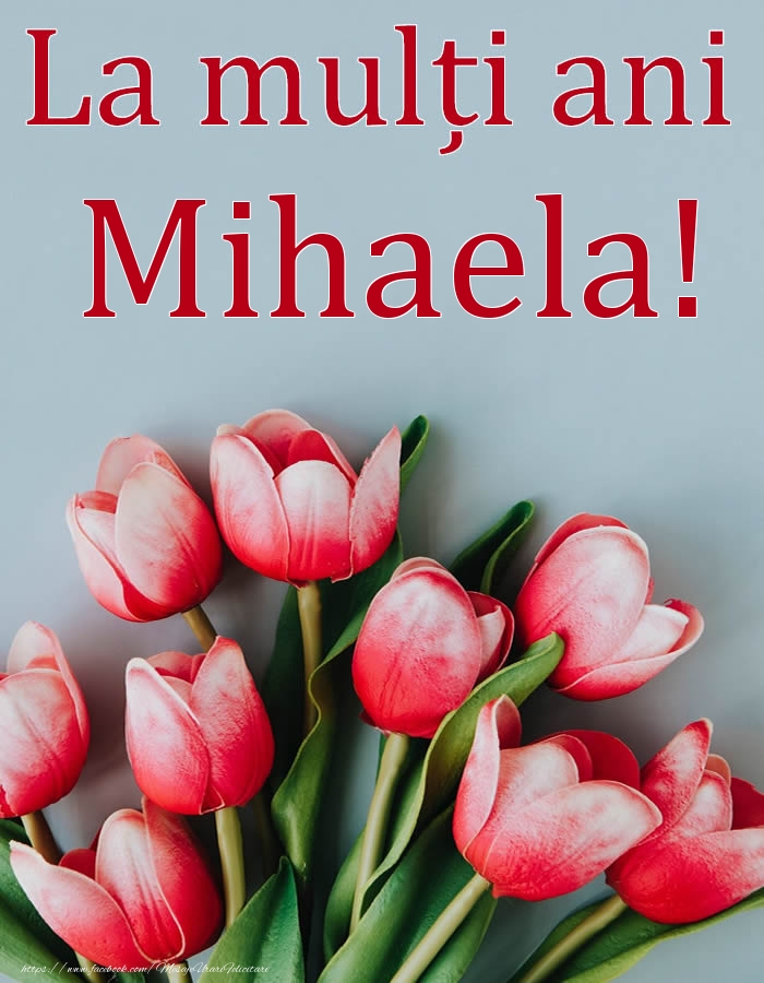 Felicitari de Ziua Numelui - Flori | La mulți ani, Mihaela!