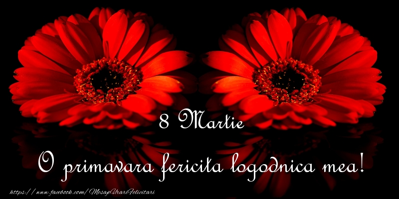 Felicitari de 8 Martie pentru Logodnica - O primavara fericita logodnica mea!