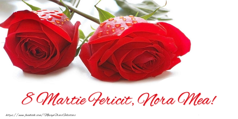 Felicitari de 8 Martie pentru Nora - 8 Martie Fericit, nora mea!