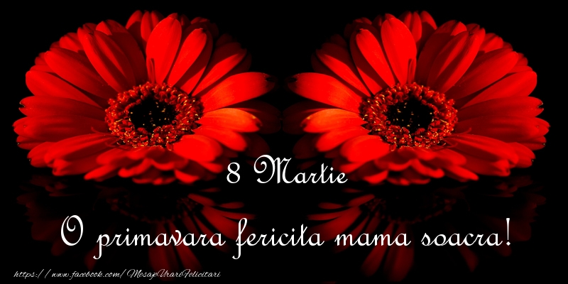 Felicitari de 8 Martie pentru Soacra - O primavara fericita mama soacra!