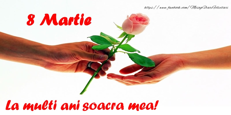 Felicitari de 8 Martie pentru Soacra - 8 Martie La multi ani soacra mea!