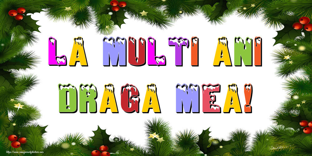 Felicitari de Anul Nou pentru Iubita - La multi ani draga mea!