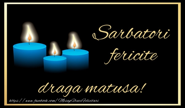 Felicitari de Anul Nou pentru Matusa - Sarbatori fericite draga matusa!