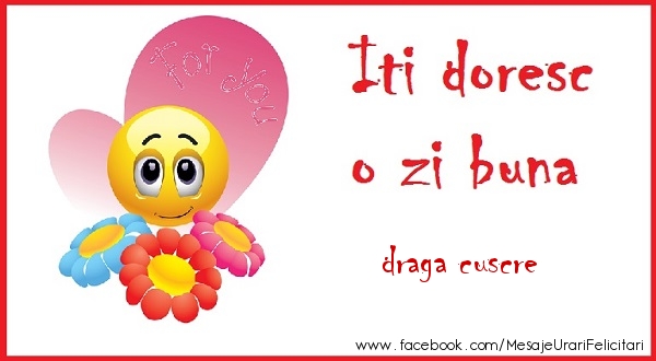 Felicitari de buna dimineata pentru Cuscru - O zi buna draga cuscre