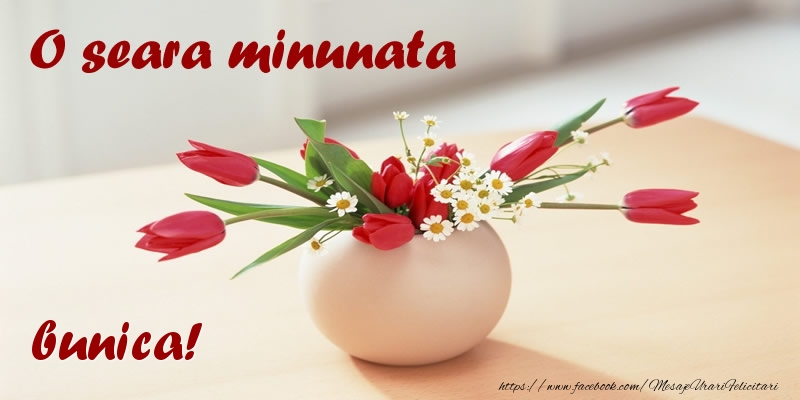 Felicitari de buna seara pentru Bunica - O seara minunata bunica!