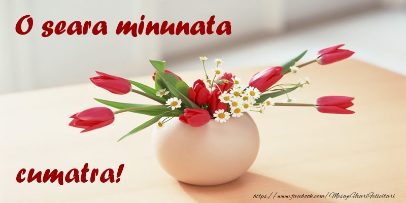 Felicitari de buna seara pentru Cumatra - O seara minunata cumatra!