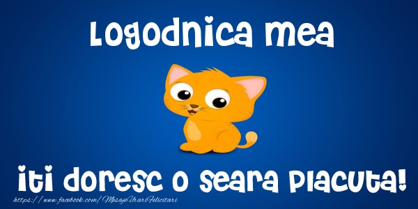 Felicitari de buna seara pentru Logodnica - Logodnica mea iti doresc o seara placuta!